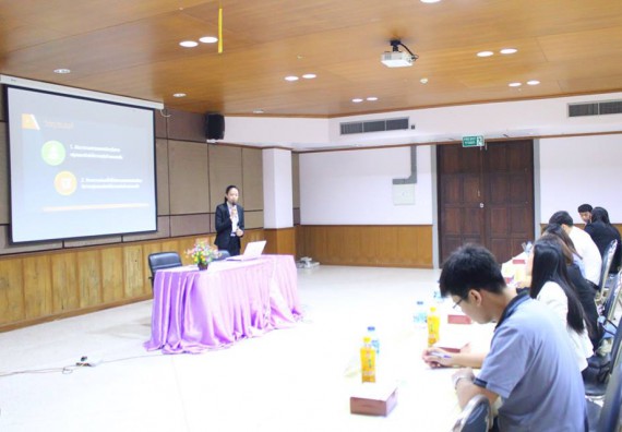 ภาพกิจกรรม โปรแกรมวิชาวิทยาการคอมพิวเตอร์ จัดกิจกรรมนำเสนอผลงานวิจัยนักศึกษาระดับปริญญาตรี