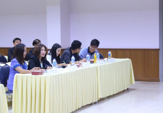 ภาพกิจกรรม โปรแกรมวิชาวิทยาการคอมพิวเตอร์ จัดกิจกรรมนำเสนอผลงานวิจัยนักศึกษาระดับปริญญาตรี