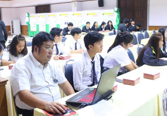 ภาพกิจกรรม โปรแกรมวิชาวิทยาการคอมพิวเตอร์ จัดกิจกรรมนำเสนอผลงานวิจัยนักศึกษาระดับปริญญาตรี