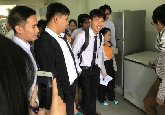 ภาพกิจกรรม โปรแกรมวิชาเคมี จัดการอบรมเชิงปฏิบัติการความปลอดภัยในห้องปฏิบัติการสำหรับครูเคมี