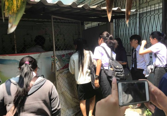 ภาพกิจกรรม โปรแกรมวิชาเคมี จัดการอบรมเชิงปฏิบัติการความปลอดภัยในห้องปฏิบัติการสำหรับครูเคมี