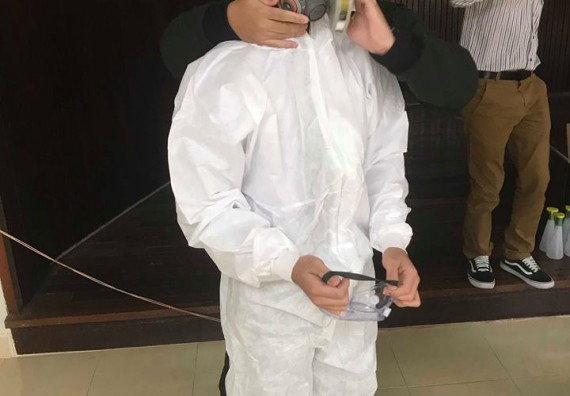 ภาพกิจกรรม โปรแกรมวิชาเคมี จัดการอบรมเชิงปฏิบัติการความปลอดภัยในห้องปฏิบัติการสำหรับครูเคมี