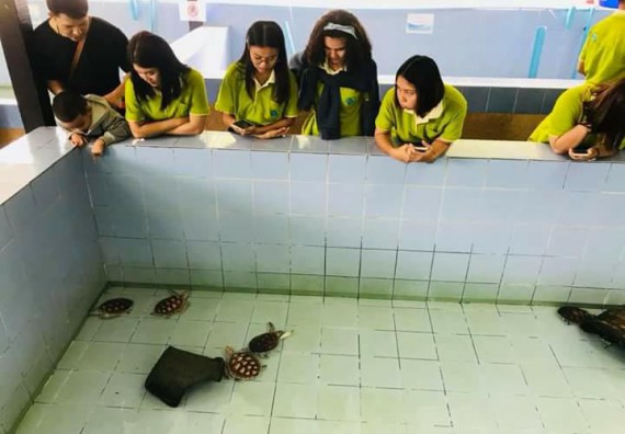 ภาพกิจกรรม โปรแกรมวิชาชิวทยาศาสตร์สิ่งแวดล้อม จัดโครงการสัมมนาและศึกษาแหล่งเรียนรู้ทางสิ่งแวดล้อม