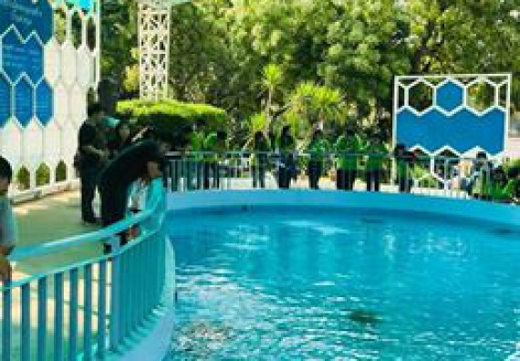 ภาพกิจกรรม โปรแกรมวิชาชิวทยาศาสตร์สิ่งแวดล้อม จัดโครงการสัมมนาและศึกษาแหล่งเรียนรู้ทางสิ่งแวดล้อม