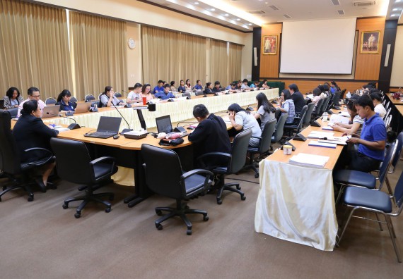 ภาพกิจกรรม คณะวิทยาศาสตร์และเทคโนโลยี เข้าร่วมการอบรมเพื่อเตรียมความพร้อมการใช้งานระบบ งบประมาณ พัสดุ การเงิน และบัญชีกองทุน โดยเกณฑ์พึงรับ-พึงจ่ายลักษณะ 3 มิติ(3D-GF)