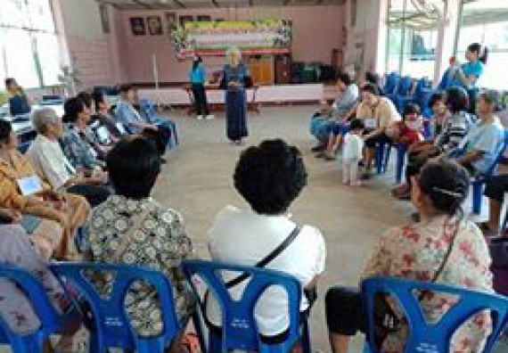 ภาพกิจกรรม ศูนย์บริการทางการแพทย์แผนไทยและการแพทย์ทางเลือก จัดกิจกรรมการดูแลสุขภาพด้วยการแพทย์ทางเลือก ครั้งที่ 3