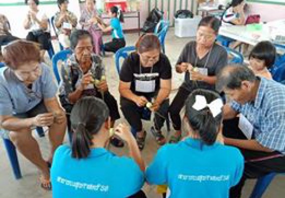 ภาพกิจกรรม ศูนย์บริการทางการแพทย์แผนไทยและการแพทย์ทางเลือก จัดกิจกรรมการดูแลสุขภาพด้วยการแพทย์ทางเลือก ครั้งที่ 3