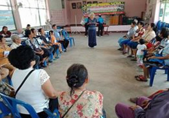 ภาพกิจกรรม ศูนย์บริการทางการแพทย์แผนไทยและการแพทย์ทางเลือก จัดกิจกรรมการดูแลสุขภาพด้วยการแพทย์ทางเลือก ครั้งที่ 3