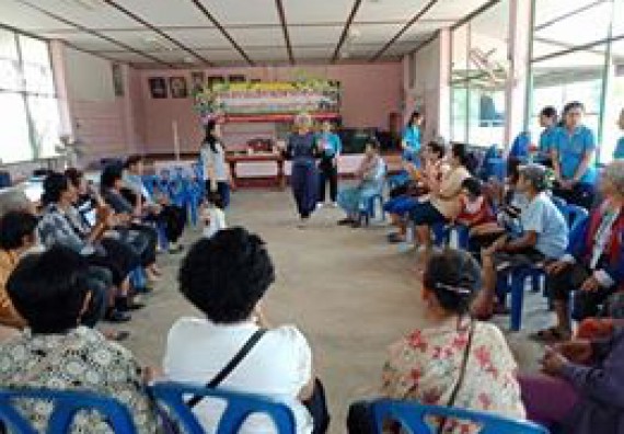 ภาพกิจกรรม ศูนย์บริการทางการแพทย์แผนไทยและการแพทย์ทางเลือก จัดกิจกรรมการดูแลสุขภาพด้วยการแพทย์ทางเลือก ครั้งที่ 3