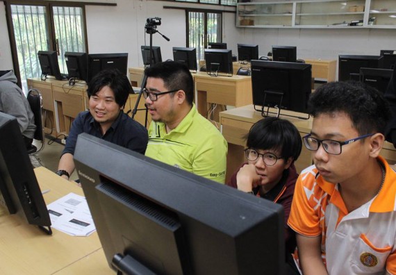 ภาพกิจกรรม โปรแกรมวิชาวิทยาการคอมพิวเตอร์ จัดโครงการเสริมทักษะด้านวิชาการสำหรับนักศึกษาหลักสูตรวิทยาการคอมพิวเตอร์