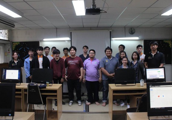 ภาพกิจกรรม โปรแกรมวิชาวิทยาการคอมพิวเตอร์ จัดโครงการเสริมทักษะด้านวิชาการสำหรับนักศึกษาหลักสูตรวิทยาการคอมพิวเตอร์