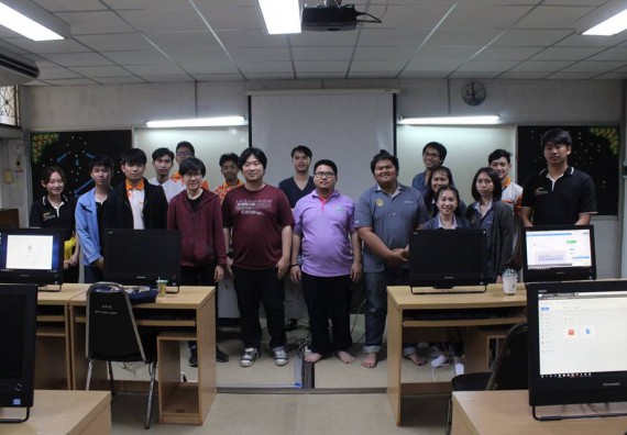 ภาพกิจกรรม โปรแกรมวิชาวิทยาการคอมพิวเตอร์ จัดโครงการเสริมทักษะด้านวิชาการสำหรับนักศึกษาหลักสูตรวิทยาการคอมพิวเตอร์