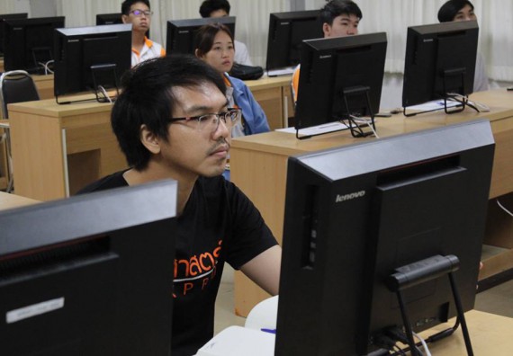 ภาพกิจกรรม โปรแกรมวิชาวิทยาการคอมพิวเตอร์ จัดโครงการเสริมทักษะด้านวิชาการสำหรับนักศึกษาหลักสูตรวิทยาการคอมพิวเตอร์