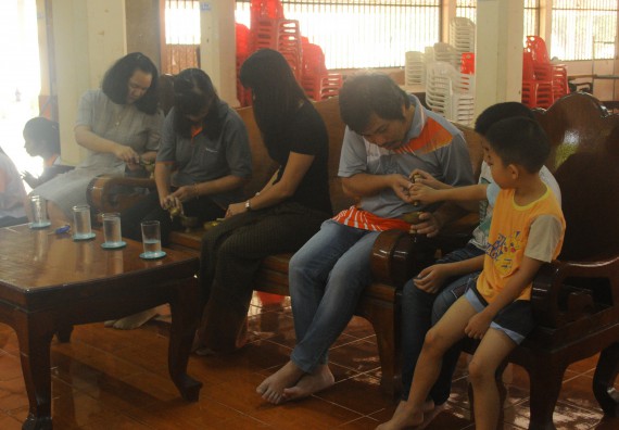 ภาพกิจกรรม โปรแกรมวิชาคณิตศาสตร์ จัดกิจกรรม Math Pi Day 3rd ทำบุญและบำเพ็ญประโยชน์