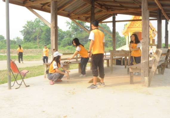 ภาพกิจกรรม โปรแกรมวิชาคณิตศาสตร์ จัดกิจกรรม Math Pi Day 3rd ทำบุญและบำเพ็ญประโยชน์