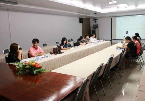 ภาพกิจกรรม คณะวิทยาศาสตร์และเทคโนโลยี จัดการประชุม เรื่อง การจัดโครงการสัมมนาทางวิชาการ