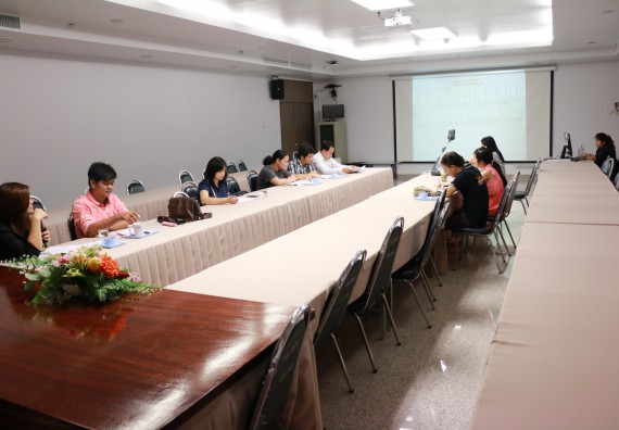 ภาพกิจกรรม คณะวิทยาศาสตร์และเทคโนโลยี จัดการประชุม เรื่อง การจัดโครงการสัมมนาทางวิชาการ