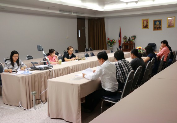 ภาพกิจกรรม คณะวิทยาศาสตร์และเทคโนโลยี จัดการประชุม เรื่อง การจัดโครงการสัมมนาทางวิชาการ