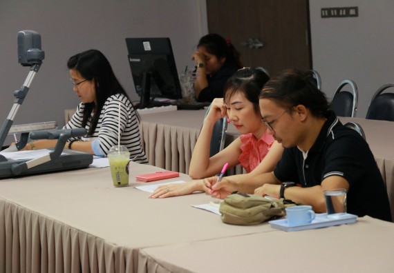 ภาพกิจกรรม คณะวิทยาศาสตร์และเทคโนโลยี จัดการประชุม เรื่อง การจัดโครงการสัมมนาทางวิชาการ