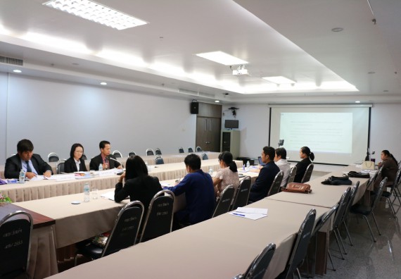 ภาพกิจกรรม หลักสูตรคณิตศาสตร์ จัดการตรวจประเมินคุณภาพภายในระดับหลักสูตรคณิตศาสตร์