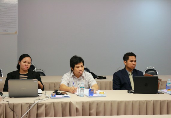 ภาพกิจกรรม หลักสูตรคณิตศาสตร์ จัดการตรวจประเมินคุณภาพภายในระดับหลักสูตรคณิตศาสตร์