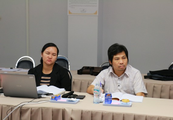 ภาพกิจกรรม หลักสูตรคณิตศาสตร์ จัดการตรวจประเมินคุณภาพภายในระดับหลักสูตรคณิตศาสตร์