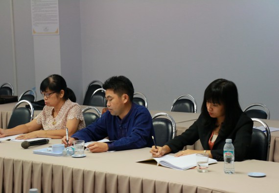 ภาพกิจกรรม หลักสูตรคณิตศาสตร์ จัดการตรวจประเมินคุณภาพภายในระดับหลักสูตรคณิตศาสตร์