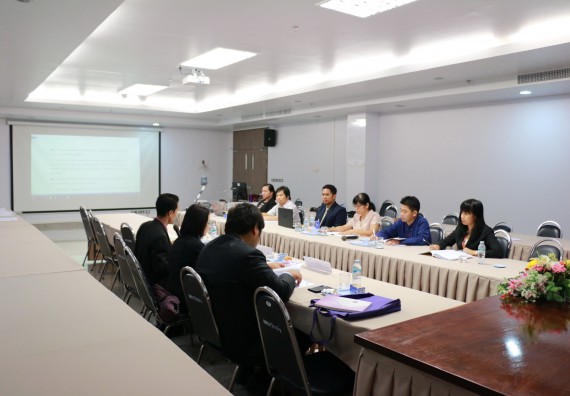 ภาพกิจกรรม หลักสูตรคณิตศาสตร์ จัดการตรวจประเมินคุณภาพภายในระดับหลักสูตรคณิตศาสตร์