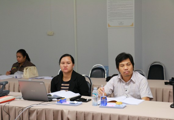 ภาพกิจกรรม หลักสูตรคณิตศาสตร์ จัดการตรวจประเมินคุณภาพภายในระดับหลักสูตรคณิตศาสตร์