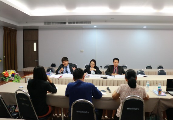 ภาพกิจกรรม หลักสูตรคณิตศาสตร์ จัดการตรวจประเมินคุณภาพภายในระดับหลักสูตรคณิตศาสตร์