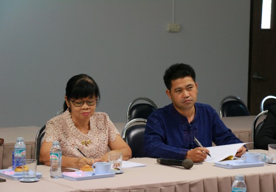 ภาพกิจกรรม หลักสูตรคณิตศาสตร์ จัดการตรวจประเมินคุณภาพภายในระดับหลักสูตรคณิตศาสตร์