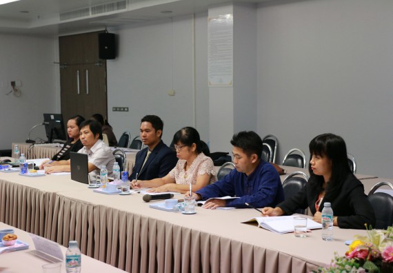 ภาพกิจกรรม หลักสูตรคณิตศาสตร์ จัดการตรวจประเมินคุณภาพภายในระดับหลักสูตรคณิตศาสตร์