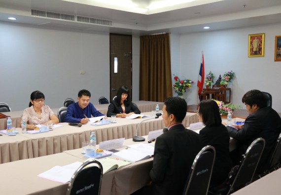 ภาพกิจกรรม หลักสูตรคณิตศาสตร์ จัดการตรวจประเมินคุณภาพภายในระดับหลักสูตรคณิตศาสตร์