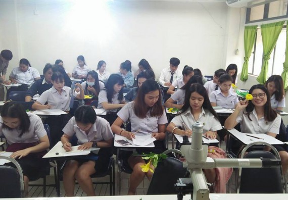 ภาพกิจกรรม โปรแกรมวิชาชีววิทยา จัดกิจกรรมการอบรมอนุกรมวิทยา