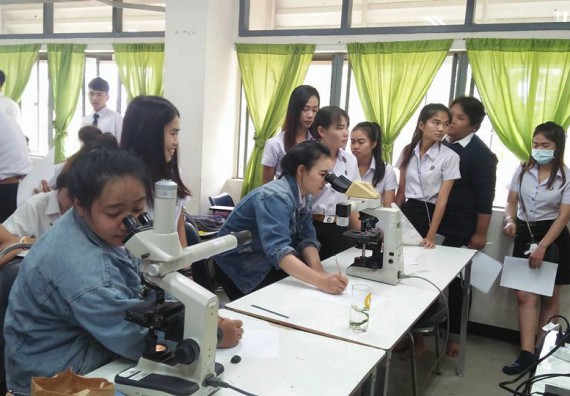 ภาพกิจกรรม โปรแกรมวิชาชีววิทยา จัดกิจกรรมการอบรมอนุกรมวิทยา