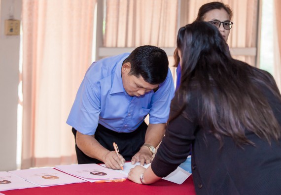 ภาพกิจกรรม ศูนย์วิทยาศาสตร์และวิทยาศาสตร์ประยุกต์ เข้าร่วมโครงการบรรยายพิเศษ เรื่อง การเสริมสร้างวัฒนธรรมคุณธรรมในมหาวิทยาลัยราชภัฏกำแพงเพชร