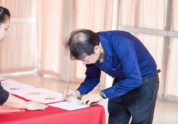 ภาพกิจกรรม ศูนย์วิทยาศาสตร์และวิทยาศาสตร์ประยุกต์ เข้าร่วมโครงการบรรยายพิเศษ เรื่อง การเสริมสร้างวัฒนธรรมคุณธรรมในมหาวิทยาลัยราชภัฏกำแพงเพชร