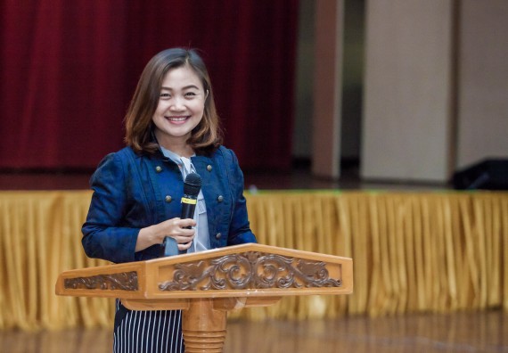 ภาพกิจกรรม ศูนย์วิทยาศาสตร์และวิทยาศาสตร์ประยุกต์ เข้าร่วมโครงการบรรยายพิเศษ เรื่อง การเสริมสร้างวัฒนธรรมคุณธรรมในมหาวิทยาลัยราชภัฏกำแพงเพชร