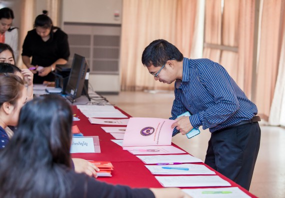 ภาพกิจกรรม ศูนย์วิทยาศาสตร์และวิทยาศาสตร์ประยุกต์ เข้าร่วมโครงการบรรยายพิเศษ เรื่อง การเสริมสร้างวัฒนธรรมคุณธรรมในมหาวิทยาลัยราชภัฏกำแพงเพชร