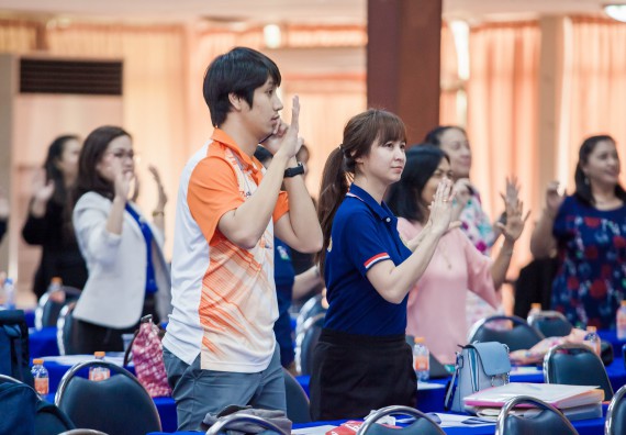 ภาพกิจกรรม ศูนย์วิทยาศาสตร์และวิทยาศาสตร์ประยุกต์ เข้าร่วมโครงการบรรยายพิเศษ เรื่อง การเสริมสร้างวัฒนธรรมคุณธรรมในมหาวิทยาลัยราชภัฏกำแพงเพชร