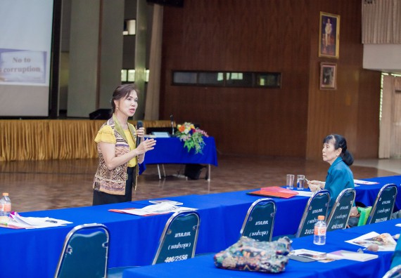 ภาพกิจกรรม ศูนย์วิทยาศาสตร์และวิทยาศาสตร์ประยุกต์ เข้าร่วมโครงการบรรยายพิเศษ เรื่อง การเสริมสร้างวัฒนธรรมคุณธรรมในมหาวิทยาลัยราชภัฏกำแพงเพชร