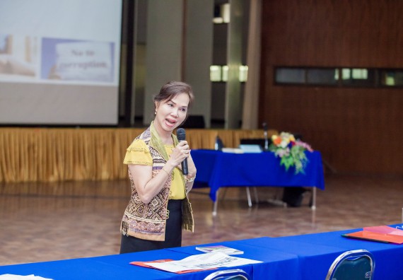 ภาพกิจกรรม ศูนย์วิทยาศาสตร์และวิทยาศาสตร์ประยุกต์ เข้าร่วมโครงการบรรยายพิเศษ เรื่อง การเสริมสร้างวัฒนธรรมคุณธรรมในมหาวิทยาลัยราชภัฏกำแพงเพชร