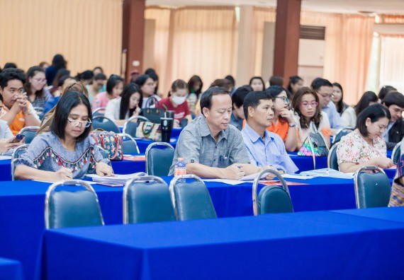 ภาพกิจกรรม ศูนย์วิทยาศาสตร์และวิทยาศาสตร์ประยุกต์ เข้าร่วมโครงการบรรยายพิเศษ เรื่อง การเสริมสร้างวัฒนธรรมคุณธรรมในมหาวิทยาลัยราชภัฏกำแพงเพชร