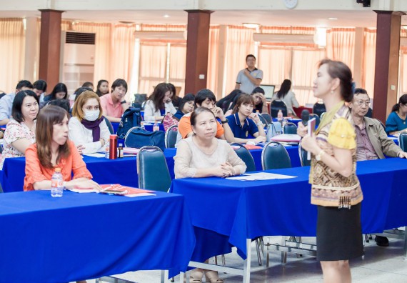 ภาพกิจกรรม ศูนย์วิทยาศาสตร์และวิทยาศาสตร์ประยุกต์ เข้าร่วมโครงการบรรยายพิเศษ เรื่อง การเสริมสร้างวัฒนธรรมคุณธรรมในมหาวิทยาลัยราชภัฏกำแพงเพชร