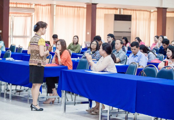 ภาพกิจกรรม ศูนย์วิทยาศาสตร์และวิทยาศาสตร์ประยุกต์ เข้าร่วมโครงการบรรยายพิเศษ เรื่อง การเสริมสร้างวัฒนธรรมคุณธรรมในมหาวิทยาลัยราชภัฏกำแพงเพชร