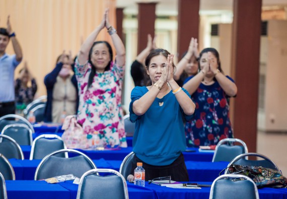 ภาพกิจกรรม ศูนย์วิทยาศาสตร์และวิทยาศาสตร์ประยุกต์ เข้าร่วมโครงการบรรยายพิเศษ เรื่อง การเสริมสร้างวัฒนธรรมคุณธรรมในมหาวิทยาลัยราชภัฏกำแพงเพชร