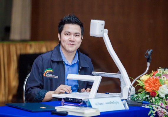 ภาพกิจกรรม ศูนย์วิทยาศาสตร์และวิทยาศาสตร์ประยุกต์ เข้าร่วมโครงการบรรยายพิเศษ เรื่อง การเสริมสร้างวัฒนธรรมคุณธรรมในมหาวิทยาลัยราชภัฏกำแพงเพชร