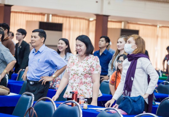 ภาพกิจกรรม ศูนย์วิทยาศาสตร์และวิทยาศาสตร์ประยุกต์ เข้าร่วมโครงการบรรยายพิเศษ เรื่อง การเสริมสร้างวัฒนธรรมคุณธรรมในมหาวิทยาลัยราชภัฏกำแพงเพชร