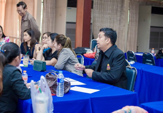 ภาพกิจกรรม ศูนย์วิทยาศาสตร์และวิทยาศาสตร์ประยุกต์ เข้าร่วมโครงการบรรยายพิเศษ เรื่อง การเสริมสร้างวัฒนธรรมคุณธรรมในมหาวิทยาลัยราชภัฏกำแพงเพชร