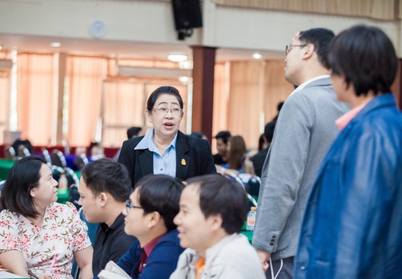 ภาพกิจกรรม ศูนย์วิทยาศาสตร์และวิทยาศาสตร์ประยุกต์ เข้าร่วมโครงการบรรยายพิเศษ เรื่อง การเสริมสร้างวัฒนธรรมคุณธรรมในมหาวิทยาลัยราชภัฏกำแพงเพชร